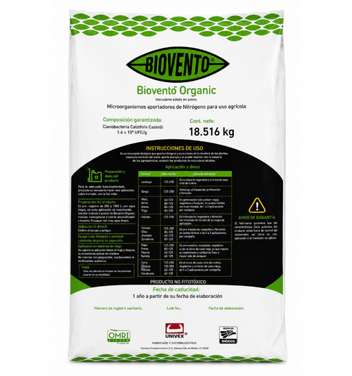 Biovento Organic® 18,516 KG