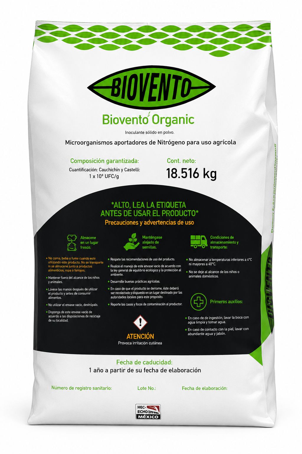 Biovento Organic® 18,516 KG